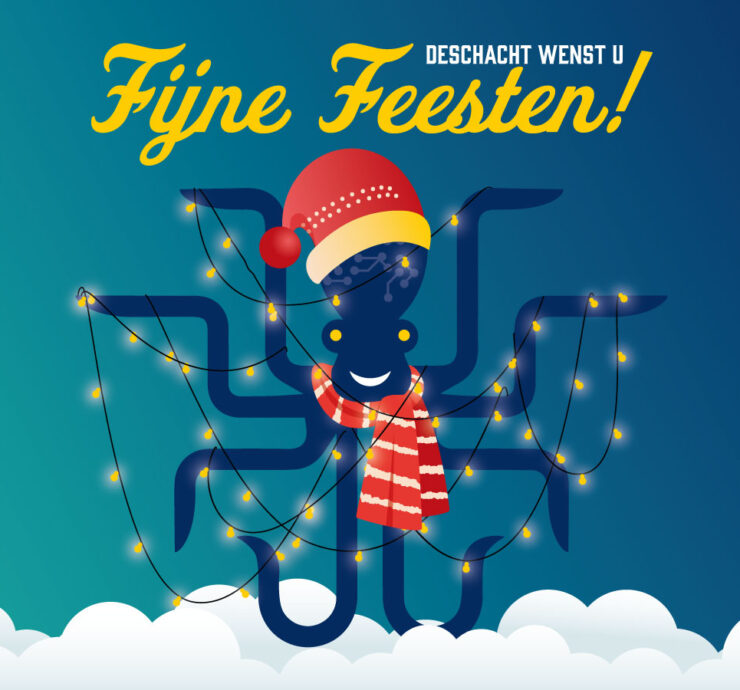 Deschacht wenst u Fijne Feesten!