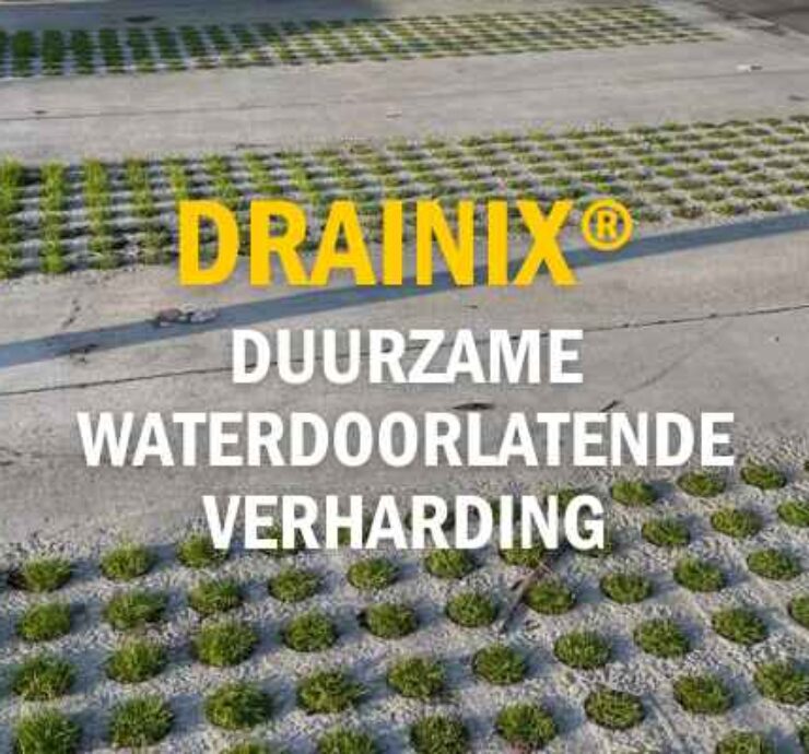 Drainix duurzame waterdoorlatende verharding